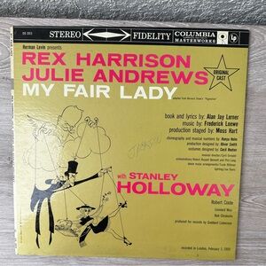 My Fair Lady Original Cast Recording Vinyl - Columbia Masterworks OS 2015